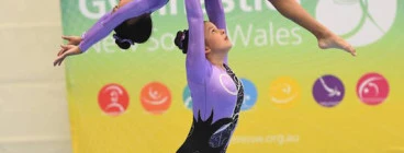 NSAA students competing at the 2016 Gymnastics NSW State Championships