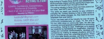 Why choose Kids Acting & Theatre Zone? We provide inclusive tuition with tutors who work in the Industry