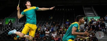 Australian badminton athletes at the 2016 Rio Olympic Games