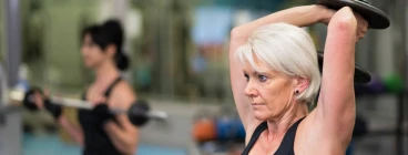 Aquahub gym and free weights area