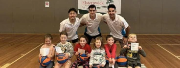 Our Basketball Graduates from Term 3! (5-6 year olds)