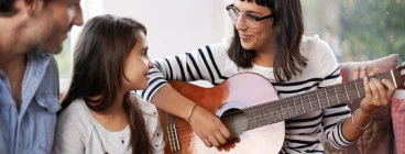 Strum with your mum - Learn guitar with the people you love Warriewood 1