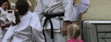 Sensei Sean and the junior students class