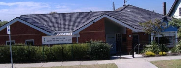 The front view of MNH from Main St, Mordialloc.