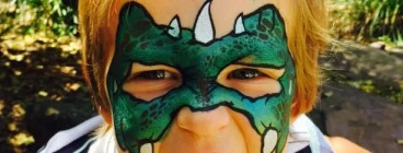 Neon Splash Face Painting Lilydale 1