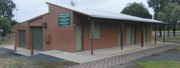 Our Clubrooms at Golding Oval. If you visit us, please make yourself know to those at the desk that will be under the veranda.