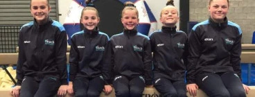 Girls Competitive Gymnastics team