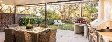 Dining area accommodation