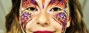 butterfly face painting