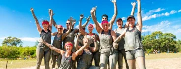 Raw Challenge mud/obstacle course Doyalson 1