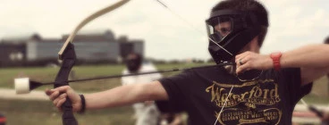 Outdoor Archery Tag - real hunger game