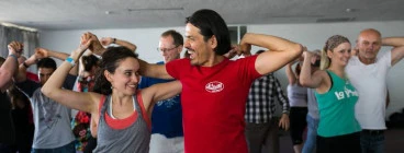 Salsa dancing