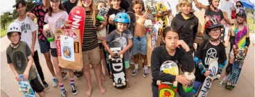 Fully stoked Skateboarding legends