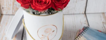 Show how much you adore your loved one with our Premium Rose Box!   With our online delivery, show your love and appreciation to your loved ones with this Premium Rose Box arrangement matching any occasion.  Medium: Approximately 10 fresh-cut premium red