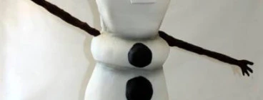 Olaf the Snowman Cake