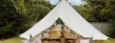Bell tent hire for special events in Sydney