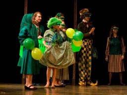 In theatre for kids they play pretend and dress up - the activities that kids love!