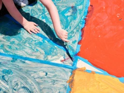 Painting in the great Outdoors