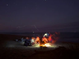 Oround a Campfire on Camp