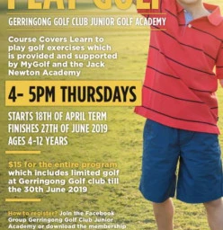 Junior lessons Gerringong Golf Clubs