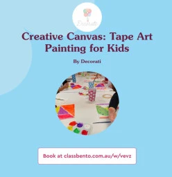 Creative Canvas - Tape Art Painting Liverpool Extra Curricular