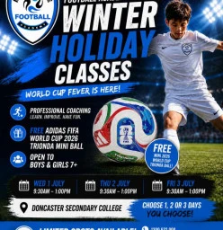 2026 MFA Winter School Holiday Classes Doncaster Soccer Classes &amp; Lessons