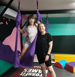 Kids Adaptive Aerial Arts &amp; Circus Classes for Children with Disability Currumbin Waters Circus Classes &amp; lessons