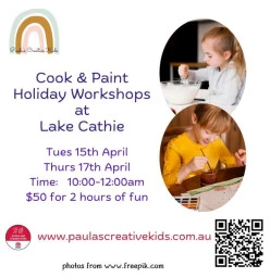 April Holiday Workshops Lake Cathie Arts &amp; Crafts School Holiday Activities