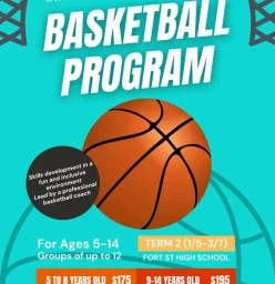 Thursday after school basketball program at Fort St High School Petersham Basketball Classes &amp; Lessons