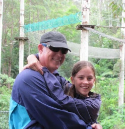 Guided "Fathering Girls" Father and Daughter Camp Mission Beach Adventure