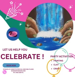 Looking for a birthday party with a difference? Constitution Hill Art Classes &amp; Lessons