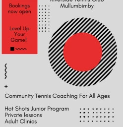 Term 2 Bookings Now Open Mullumbimby Tennis Classes &amp; Lessons