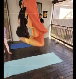 Aerial yoga teenage