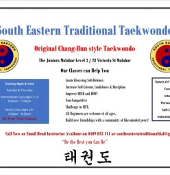 South Eastern Traditional Taekwondo Malabar 1