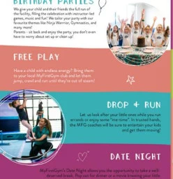My First Gym Member Services