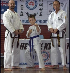 TKD Duncraig 6 grade students at grading