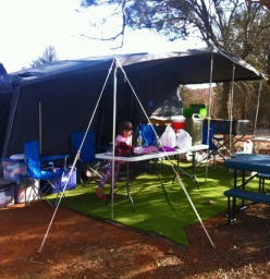 Easy Camper - already set up for the family
