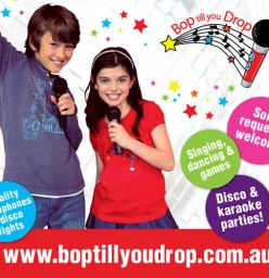 Bop till you Drop Disco Karaoke Parties