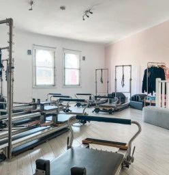 or Pilates reformer and tower room