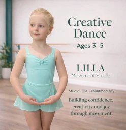 Dancer in Lilla Movement Studio