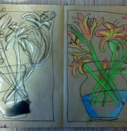 Still life Chalk