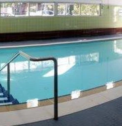 Great facilities with heated pool