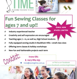 Sewing Time Baulkham Hills 1