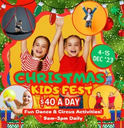 Christmas Holidays 2023 Kids Dance & Circus