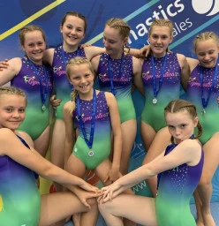 Rutherford Team Gym competition girls. Gymnasts in the hunter region. Gymnastics tumbling classes