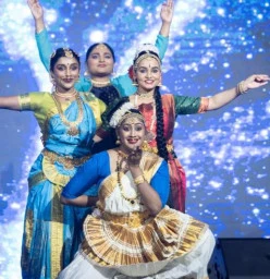 School's Jugalbandhi team - Layam at National Gallery of Victoria.