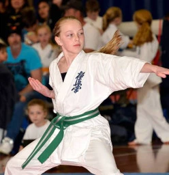 Kata in Canberra Nationals at the Australian Institute of sport