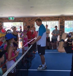Opening Of Hot Shots Indoor Court