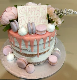 Birthday Cylinder Cake from Orangerie Patisserie