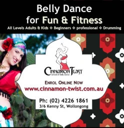 Cinnamon Twist Belly Dance Wollongong 1